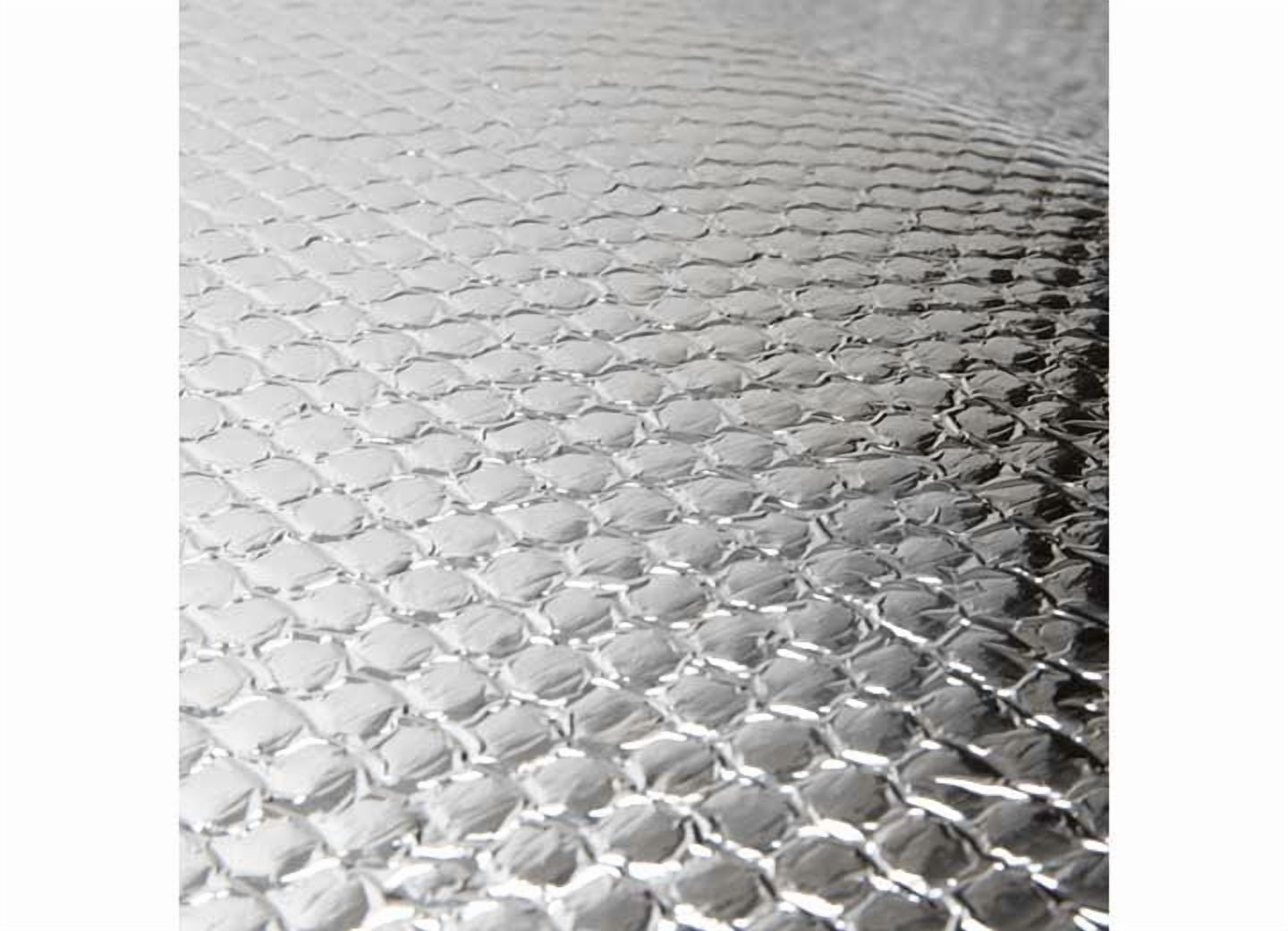 Camco Reflective Camper/RV Window Cover | Features a Single Bubble Foil Laminate Insulation | Collapses for Convenient Storage & Measures 62" (L) x 26" (W) | (45163)