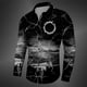 thumbnail image 1 of Camisa informal de manga larga con botones para hombre, estilo solapa con botones, impresión 3D, para fiestas, noches, uso diario, otoño, invierno y primavera, 1 of 6