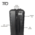 thumbnail image 3 of Maletas de Viaje TIO-TRAVEL Classic de Polipropileno, 3 of 5