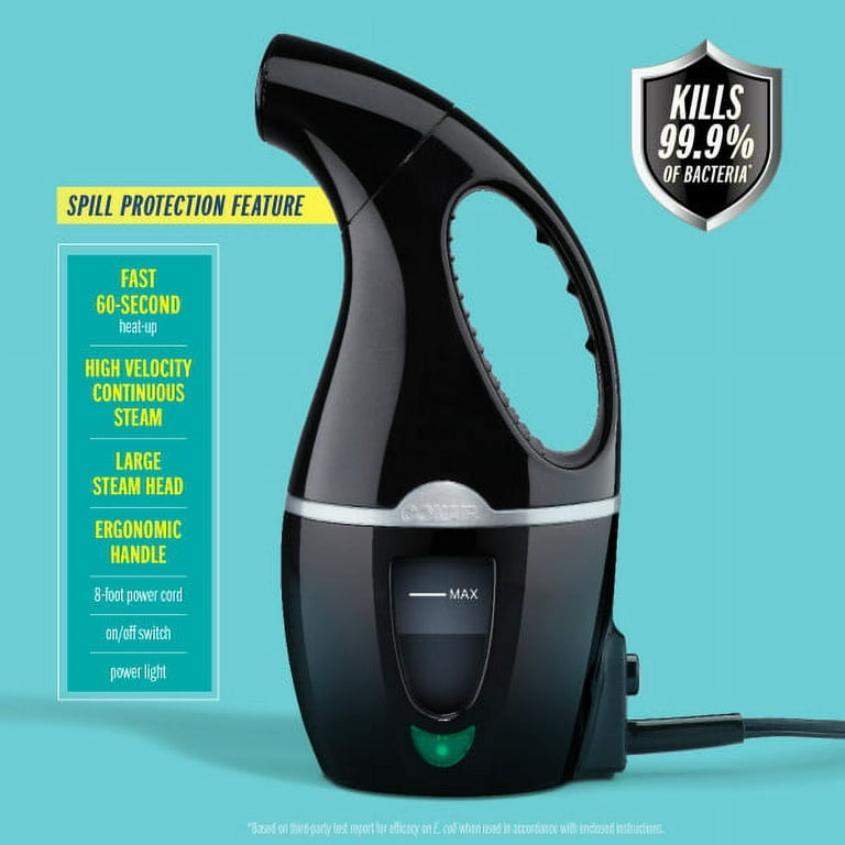 BLACK+DECKER Teal Handheld Fabric Steamer in the Fabric Steamers department  at
