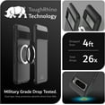 thumbnail image 4 of TUDIA MergeGrip Google Pixel 8 Pro Case 2023 Magsafe Compatible Tough Case - Matte Black, 4 of 7