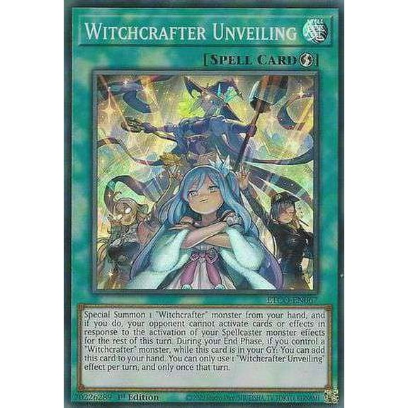 YuGiOh Eternity Code Super Rare Witchcrafter Unveiling ETCO-EN067