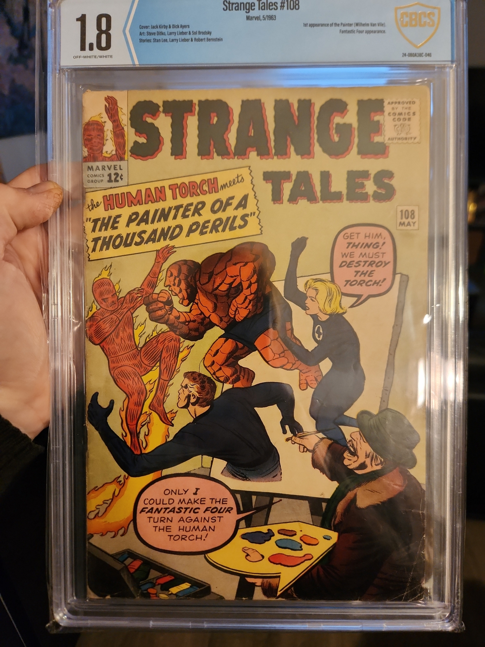 Cover of Strange Tales #108