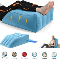 Yunnyp Inflatable Leg Rest, Leg Wedge Pillow for Raising Legs and Kneehelps Relieve Edema - Improves Blood Circulation, Light and Portable