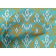 thumbnail image 4 of oneOone Cotton Cambric Fabric Stripe & Paisley Ikat Fabric Prints By Yard 56 Inch Wide, 4 of 4