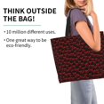 thumbnail image 2 of Easygdp Red Skulls 4 Tote Bags for Women,Women Travel Shoulder Bags Handbags，Big Capacity Shopping Work Bag, 2 of 8