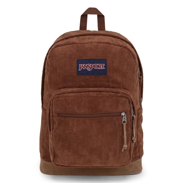Mochila JanSport Right Pack Expressions Basic de pana marrón