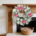 thumbnail image 5 of Easter Decoration Artificial Wreaths for Outdoor, Flower Door Wreath Elegant Home Decor, Spring Wreaths for Windows Wall Hanging Ornament, 5 of 6