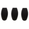 thumbnail image 1 of Miangastore 3Pcs Tenor Saxophone Sound Hole Pad Rubber Black Protection Saxophone Accessories, 1 of 9