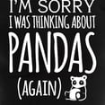 thumbnail image 3 of CafePress - Im Sorry Panda - Women's Dark Pajamas, 3 of 4