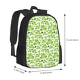 thumbnail image 2 of Balery Cute Frogs Backpack for Men and Women - Durable 600D Oxford Cloth -Large Capacity, Water-Resistant School, Travel, and Hiking Bag, 2 of 7