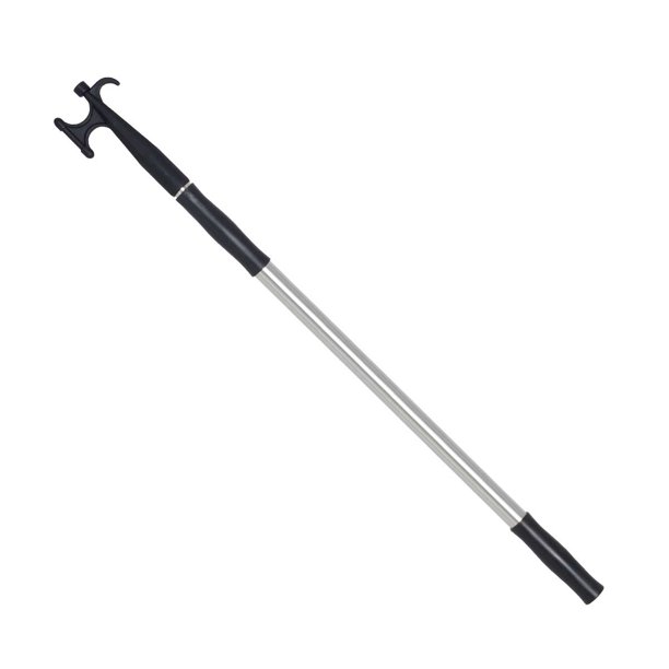 Oceansouth Boat Hook Telescopic Small Bright Aluminium Adjusts