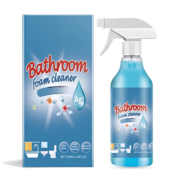RAGUPEL Bathroom Descaler Cleaner,Hard Water Stain Remover,Shower Glass and Shower Door Cleaner,for Bathroom,Shower Doors,Glass,Tile and Metal 100ml