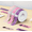 Purple/Rose/Pink, variant on Genuine P21B/P31B Label Maker Tape, Adapted Label Print Paper, 14x40mm (0.55"x1.57"), Standard Laminated Office Labeling Tape Replacement, Multipurpose of P21/P31, 3-Roll White