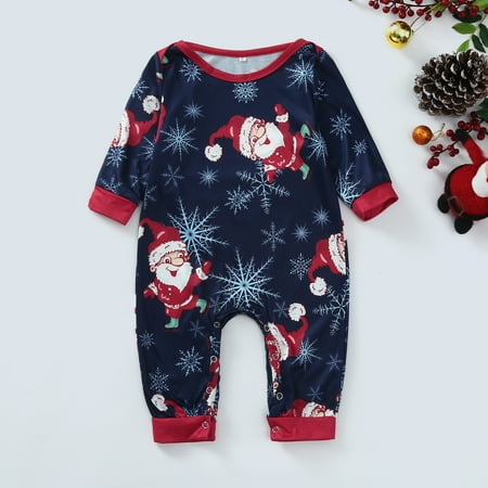 

Parent-Child Kid Outfit Christmas Print Long-Sleeved Trouser Set