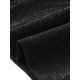 thumbnail image 5 of INSPIRAR CHIC Top Corto de Manga Larga con Brillo y Cuello Alto, Tejido de Malla, Clubwear, Talla XL, Negro Plateado, 5 of 6