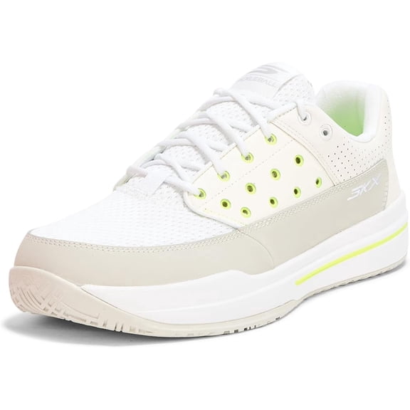 Skechers Sneakers for Men Viper Court Luxe Casual Shoes Arch Fit Ultra Go Foam Breathable Mesh Goodyear Outsole Athletic Training Comfort Wear