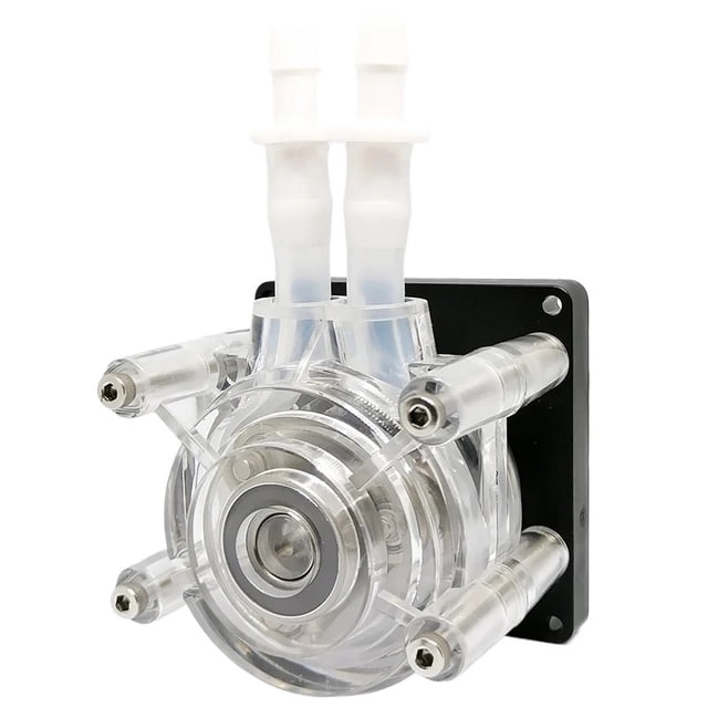 24V DC Peristaltic Pump - 0.8GPH (3000ml/min) High Flow Dosing System w/ Hose Kit, for Reef Aquarium & Analytic ,Easy to Use