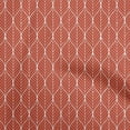 thumbnail image 1 of oneOone Rayon Maroon Fabric Geometric Ogee Craft Projects Decor Fabric Printed by The Yard 56 Inch Wide, 1 of 4