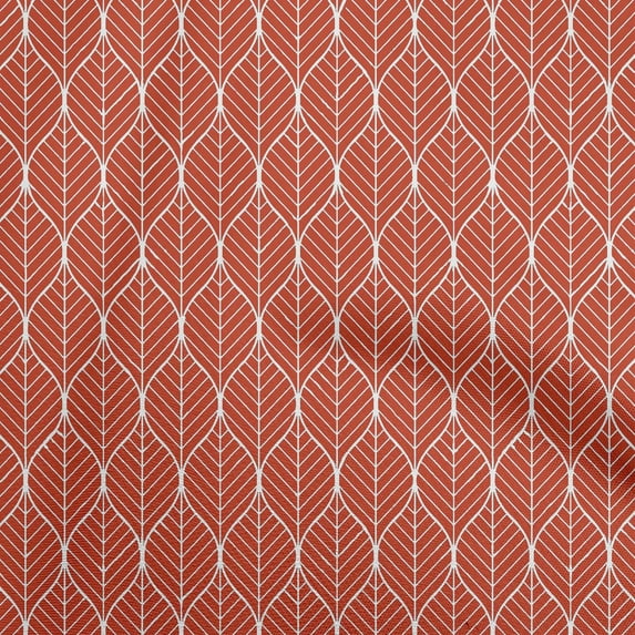 oneOoneGeorgetteViscoseMaroonFabricGeometricOgeeDressMaterialFabricPrintFabricByTheYard42InchWide