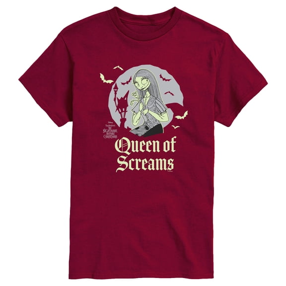 The Nightmare Before Christmas - Hallo Queen - Men's Short Sleeve Graphic T-Shirt