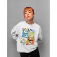 thumbnail image 2 of Colorful Dippin' Dots Ice Cream Treats - Fun Dessert Graphic Women's Sweatshirt, 2 of 4