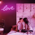 thumbnail image 4 of LINLIN Neon Night Light, LED Neon Signs Night Light Alien Neon Lights USB Decorative Neon Lights for Wall, Bedroom, Home, Party, and Holiday Decor, 4 of 8