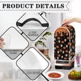 thumbnail image 4 of HELLHERO Mixer Cover Pumpkin Cat Pattern 1pc Lightweight Easy to Clean for Women, 4 of 6