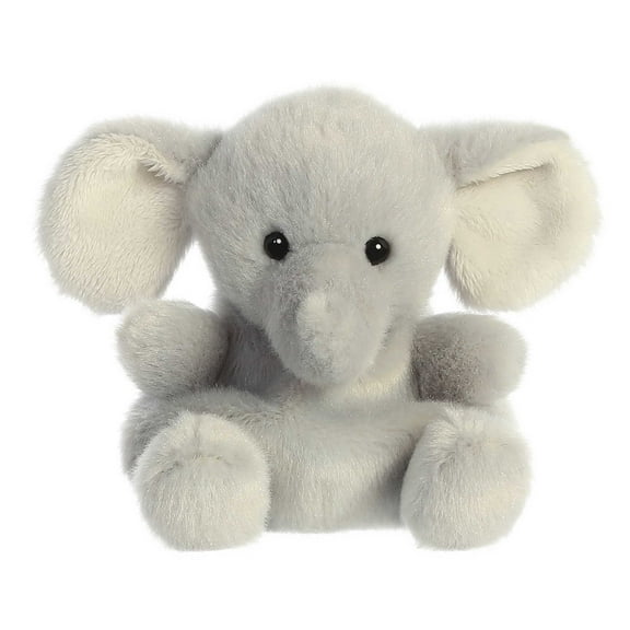 Aurora - Mini Gray Palm Pals - 4.5" Stomps Elephant - Adorable Stuffed Animal