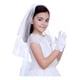 thumbnail image 2 of Velo De Niña Con Perlas Para 1 Comunion Y Guantes Nupcial, 2 of 5