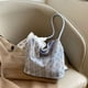 thumbnail image 5 of Bolso de hombro para mujer | Bolso de mano casual Bolso de mensajero | Correa ajustable | Bandolera versátil | Moda Poliéster | Sostiene el teléfono, la billetera y las llaves | 26x21x10cm | 1 Pieza, 5 of 6