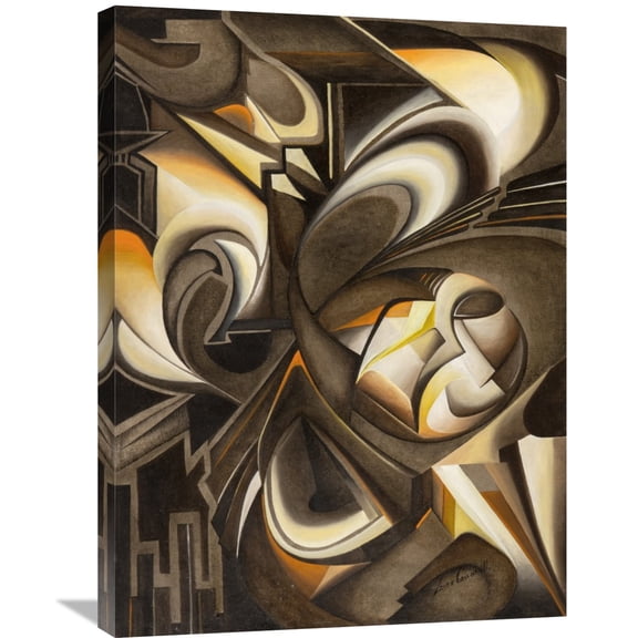 Global Gallery Laura Ceccarelli,'Uno di due' Stretched Canvas Artwork