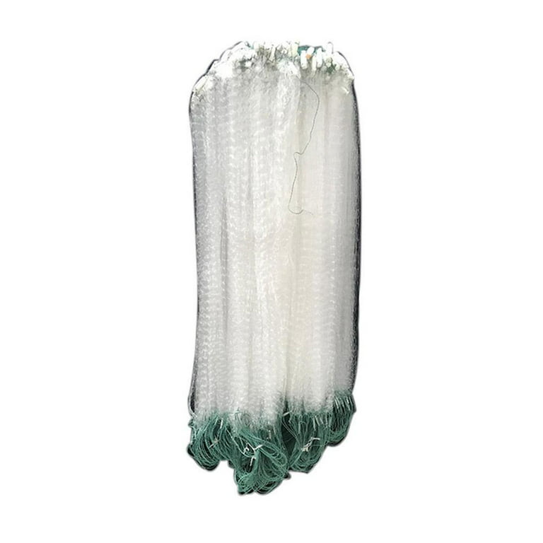 QINXI Float Trap Monofilament Gill Net Durable Nylon Mesh Fishing Net Hand  Cast Cage Multi Size F0P2 