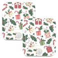 thumbnail image 7 of Yayeee 2-Pack Plug in LED Night Lights with Light Sensors Motion Detectors, White Christmas Holly, 7 of 7