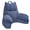 Dark Blue-Small-For users under 5'3"-Weight5.95 lbs, variant on Readingow For Bed With High Arm Rests Support Sitting Up In Shredded Memory Foam Tv Gaming Or Relaxing On Floor (pink Large)