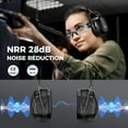 thumbnail image 5 of Mpow Noise Reduction Earmuffs, Noise Reduction Hearing Protector Headphones, Adjustable Noise Reduction Safety Ear Muffs for Shooting Hunting, 5 of 10