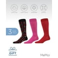 thumbnail image 6 of MeMoi Swatch Box Cotton Blend Crew Sock 3 Pack - Mens - Male, 10-13, Black, 6 of 7