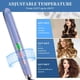 thumbnail image 5 of Plancha y rizador de cabello 2 en 1, rizador de cabello y alisador de iones negativos para rizar, alisar u ondular el cabello, calentamiento instantáneo, pantalla LCD, temperatura ajustable y apagado Namotu CZMR-ZC153-2, 5 of 7