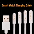 thumbnail image 2 of Universal Smart Watch Cable De Carga Magnético 2 Pines 4 Cargador De Reloj USB Para Inteligente 7.62mm 2.84mm 4mm, 2 of 4