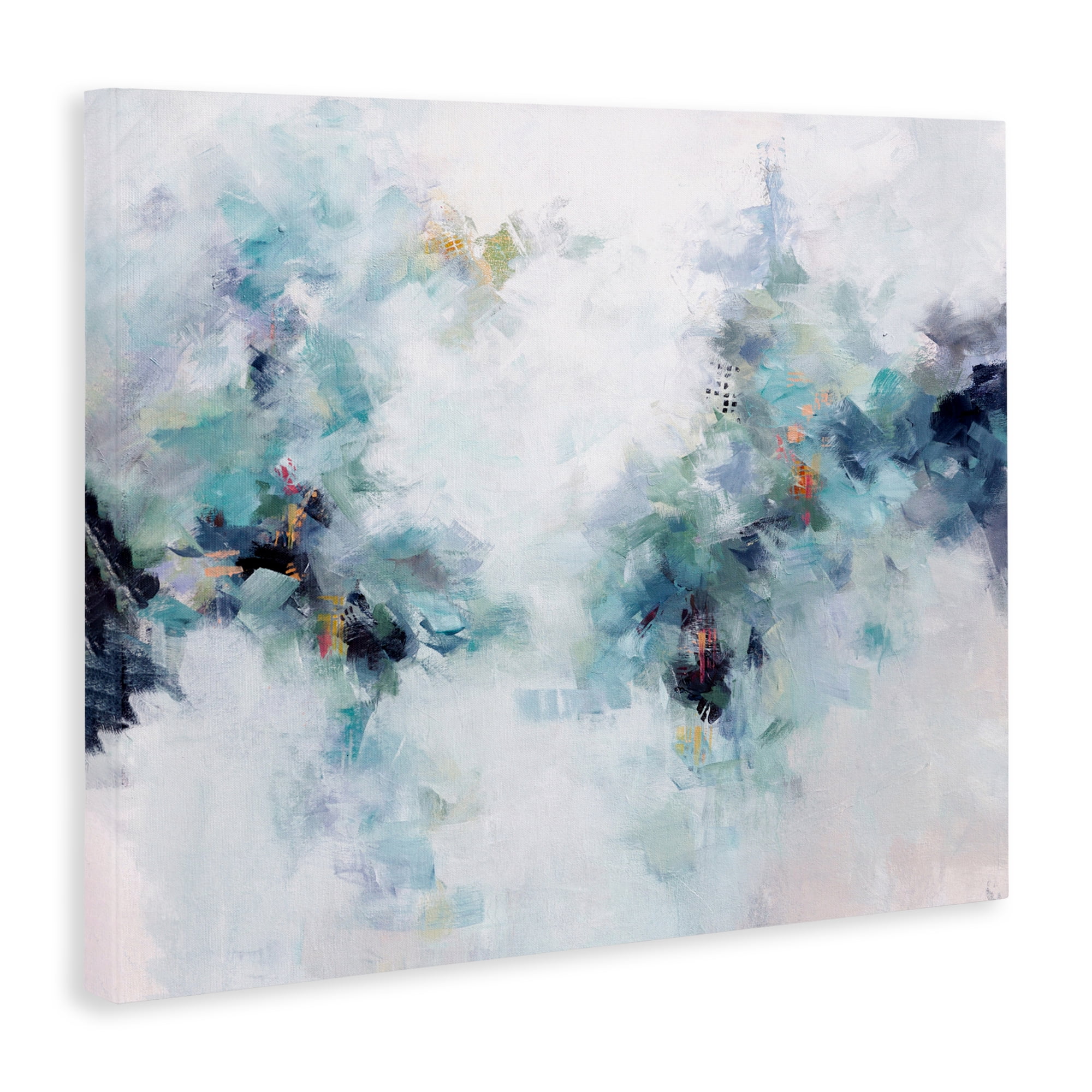Reaching Out Abstraction Canvas Wall Art, design by Karen Hale