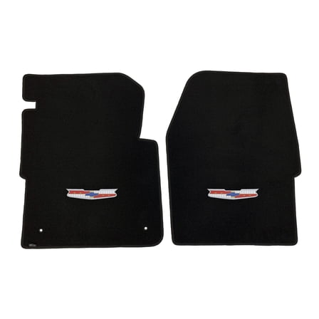 Lloyd Mats Custom Fit Floor Mats for Chevy C/K Pickup 1960-1966 LogoMat 2Pc Set Black