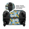 thumbnail image 4 of Fotbe Flower and Sail Boat Luggage Cover Protector,Suitcase Protector,Scratch and Dirt Resistant,Fits 18-32 Inch Luggage-Small, 4 of 9