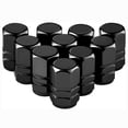 thumbnail image 6 of Black tire valve stem covers tire nozzle cap hex design aluminum tire stem caps universal air dust valve caps for car truck motorcycle bike (10-Pack), 6 of 6