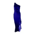 thumbnail image 1 of Vestidos de novia Prolriy para mujer, vestido formal largo con volantes y abertura hasta el suelo, vestido de noche, vestidos de fiesta para mujer 2024, vestido formal azul XXL, 1 of 4