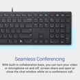 thumbnail image 2 of Teclado Dell KB525C de colaboración por cable USB-C y USB-A, 2 of 9
