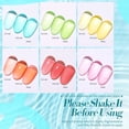 thumbnail image 2 of Set de esmaltes de uñas Born Pretty Jelly Gel Primavera/Verano, 7 ml, 6 unidades, 2 of 9