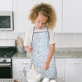 thumbnail image 4 of Math Equations Grid Notes Pattern Kids Aprons for Girls and Boys,Adjustable Neck Strap Toddler Aprons for Kids Cooking Baking, 4 of 6