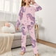 thumbnail image 3 of Odeerbi 2-14 Años Pijamas de Manga Larga Para Niños Y Niñas Pantalones Y Ropa de Dormir Con Estampados Suaves Franela Pijamas de Dos Piezas, 3 of 3