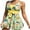 Yellow, variant on TopLLC Womens Plus Size Swimsuit Floral Ruched Retro Two Piece Tankini Bathing Suits with Boy Shorts Tummy Control Modest Swim Dresses Summer Savings Clearance Deals