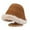 Khaki, variant on Herrnalise Women's Hat Winter Solid Color Plush Bucket Cute And Warm Caps Hunting Fishing Hat